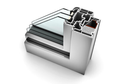 KF410 | PVC/Alu | Basculant | Coulissant | 90mm