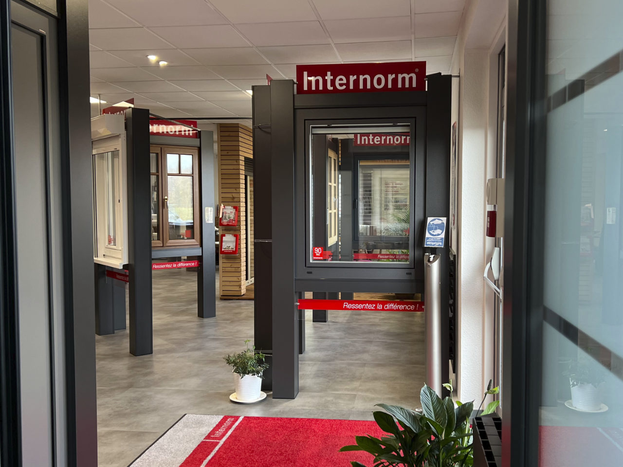 Show room style fenetres